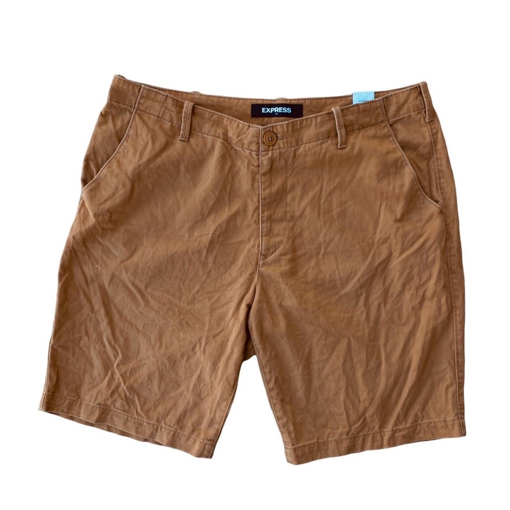 Tan express shorts